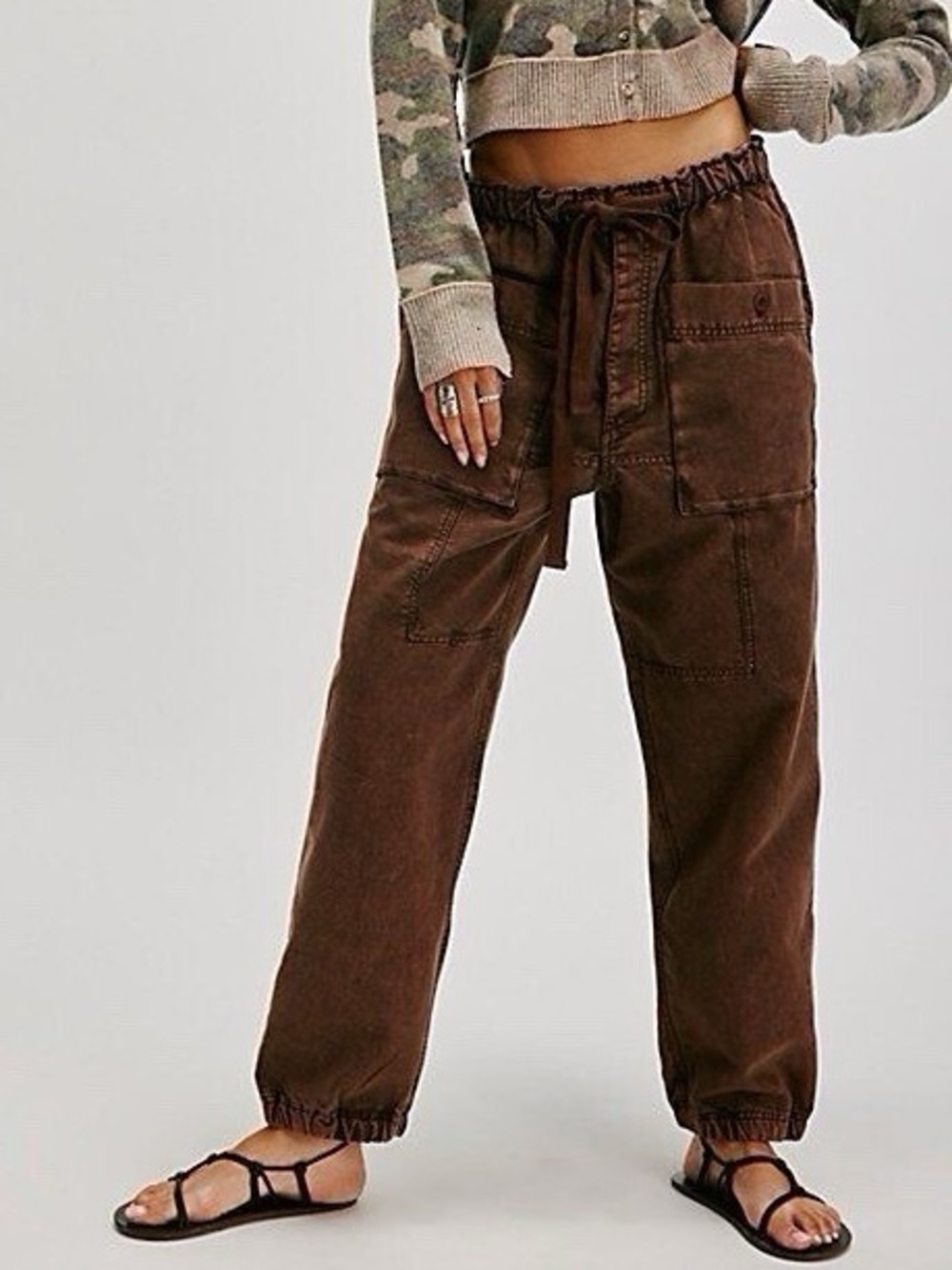 Free People River Stone Pants XL